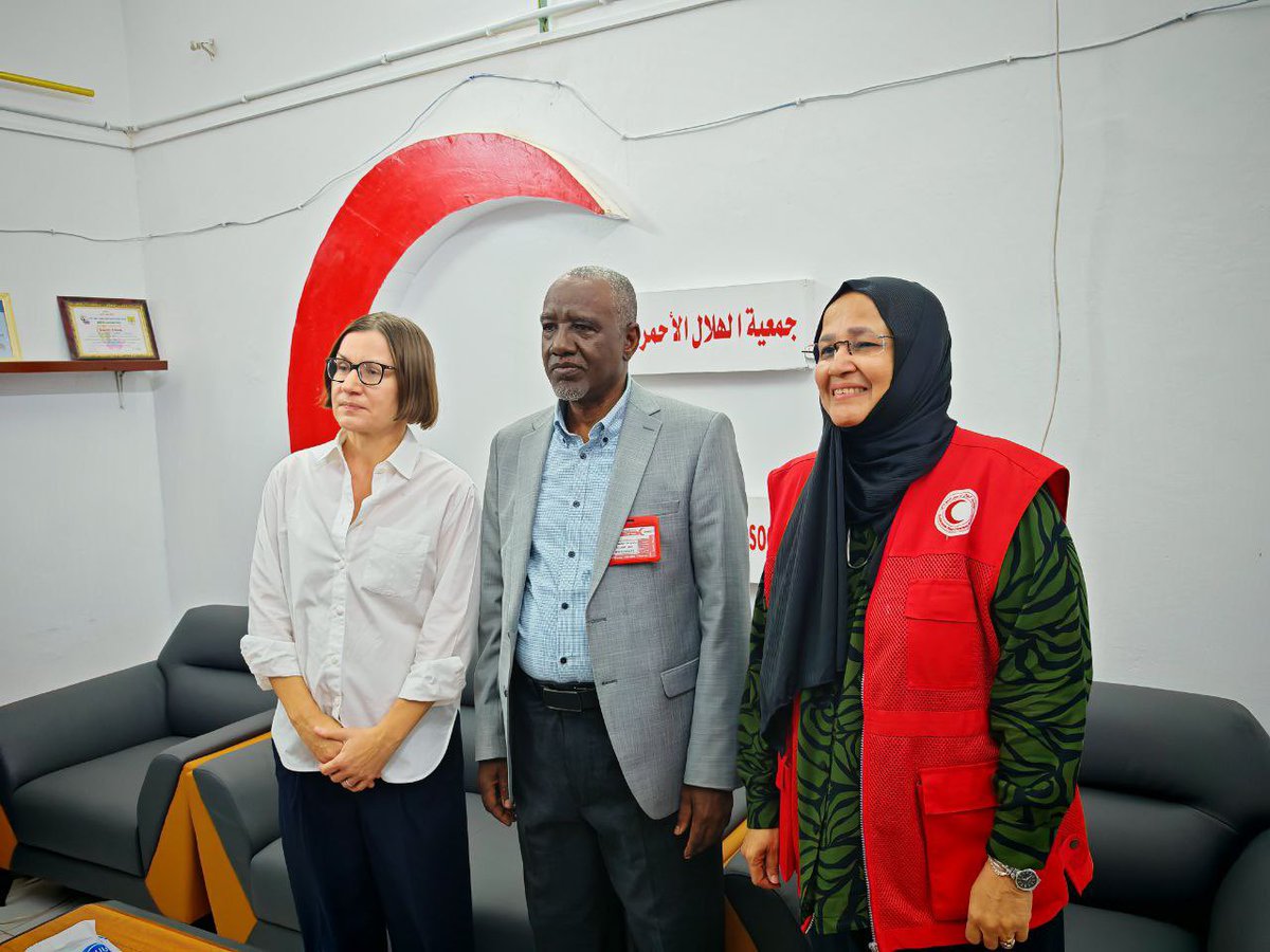 ICRC president visits Sudanese Red Crescent to support humanitarian efforts