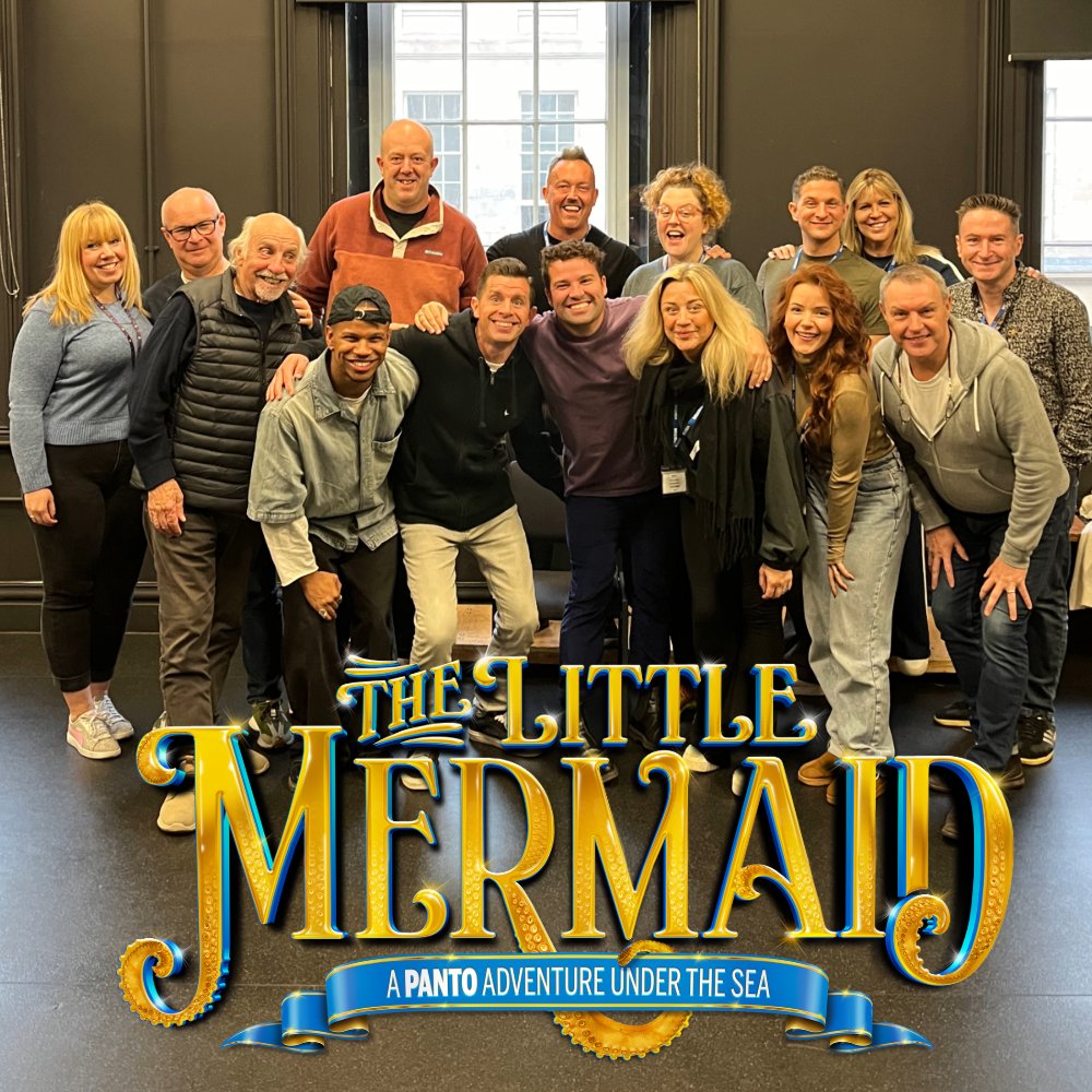 The cast and production team of 'The Little Mermaid' began rehearsals this week and with all hands on deck, they're set to reel audiences in for a whale of a show! 🐳

📅 Tue 26 Nov 2024 – Sun 12 Jan 2025
ℹ Access perfs and family tix
🎟 shorturl.at/qhiKb
🎭 <a href="/XRoadsPantos/">Crossroads Pantomimes</a>