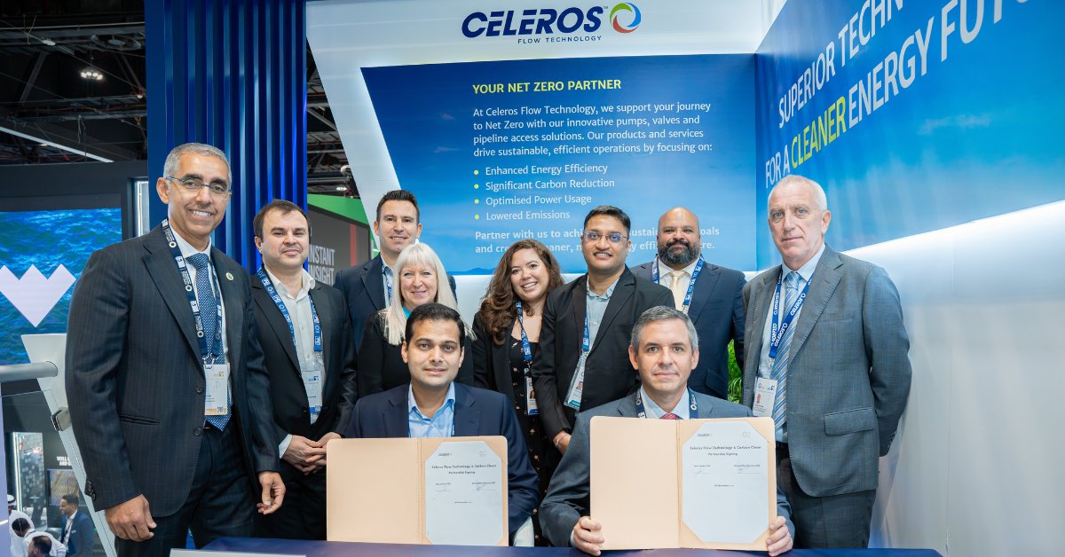 Carbon Clean (@carbonsolu) on Twitter photo š¢ NEWS: <a href="/carbonsolu/">Carbon Clean</a> partners with <a href="/CelerosFlow/">Celeros Flow Technology</a> Technology Partners.
This partnership will leverage Carbon Clean's #carboncapture technology and Celeros FT's engineering expertise, enabling CycloneCC technology to be rolled out at scale.
Read moreā¬ļø
hubs.la/Q02X5HG90 š¢ NEWS: <a href="/carbonsolu/">Carbon Clean</a> partners with <a href="/CelerosFlow/">Celeros Flow Technology</a> Technology Partners.
This partnership will leverage Carbon Clean's #carboncapture technology and Celeros FT's engineering expertise, enabling CycloneCC technology to be rolled out at scale.
Read moreā¬ļø
hubs.la/Q02X5HG90
