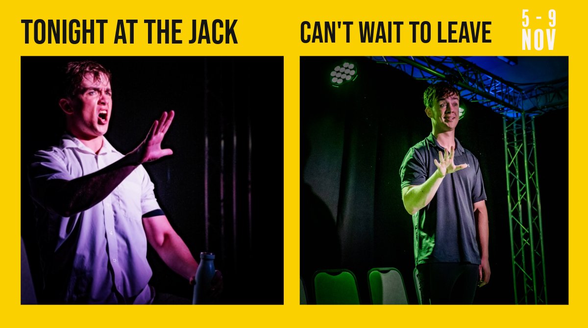 Jack Studio Theatre (@brocjacktheatre) on Twitter photo Tonight's performance of ‘Can’t Wait To Leave’ from <a href="/1912Productions/">1912 Productions</a> is BSL interpreted.
There is also a post-show Q & A following the performance with the creative team, led by Tanaka Mhishi.
Runs to 9 Nov
Info & booking: bit.ly/461SOKA Tonight's performance of ‘Can’t Wait To Leave’ from <a href="/1912Productions/">1912 Productions</a> is BSL interpreted.
There is also a post-show Q & A following the performance with the creative team, led by Tanaka Mhishi.
Runs to 9 Nov
Info & booking: bit.ly/461SOKA