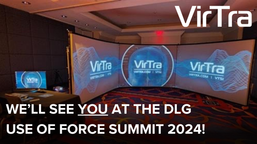 VirtraSystems's tweet image. Our team is thrilled to be attending the DLG Use of Force Summit this year - stop by our both for a demo of VirTra's V-100 and V-XR training simulators!
About the event: hubs.li/Q02WFzzB0
#publicsafety #dlg #useofforce