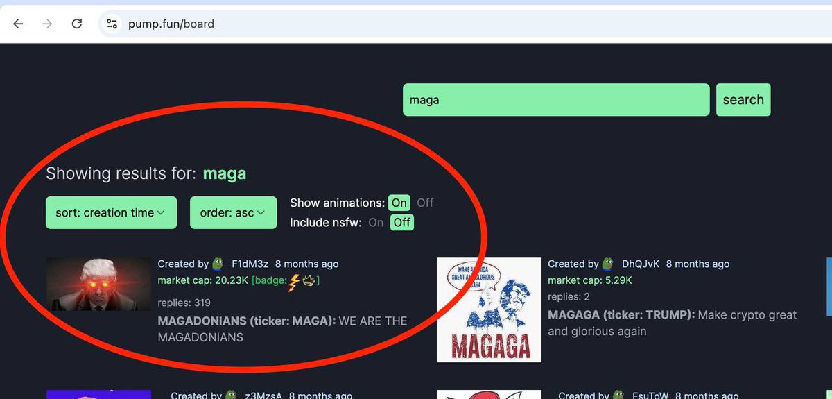 <a href="/TeTheGamer/">Te’ 𓃵</a> Yes sir!!! $MAGA ⚡️⚡️ Cop yourself the first $MAGA on the Solana blockchain 💎🙌

Trumps in. The call for giga pump is on the way📈📈📈

CA: AnYNm8DTMZ9uiDRNdeGG1H6z4WX86JFG86PtGhbkW7fo