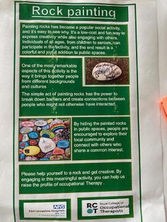 priti bhagat (@pritzot) on Twitter photo #OTWeek24 by our community rehab #occupationaltherapists at Burnely Chai centre <a href="/LSCft_CRoots/">Community Roots LSCft</a>. Spoken and promoted #OT to people using centre & participated in decorating pebbles. It's also been a great event to network with other services. <a href="/ELHT_PTOT/">East Lancashire Physio and OT</a>
<a href="/ELHT_Therapies/">ELHT Therapies Directorate</a>
<a href="/theRCOT/">Royal College of Occupational Therapists</a> #OTWeek24 by our community rehab #occupationaltherapists at Burnely Chai centre <a href="/LSCft_CRoots/">Community Roots LSCft</a>. Spoken and promoted #OT to people using centre & participated in decorating pebbles. It's also been a great event to network with other services. <a href="/ELHT_PTOT/">East Lancashire Physio and OT</a>
<a href="/ELHT_Therapies/">ELHT Therapies Directorate</a>
<a href="/theRCOT/">Royal College of Occupational Therapists</a>