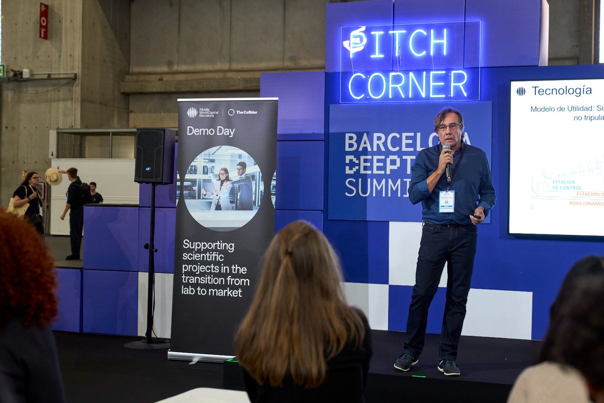 MWCapital's tweet image. 🤩 The first batch of projects have presented their technologies at the Demo Day organized by #TheCollider and Mobile World Capital Barcelona within the #barcelonadeeptechsummit!

Today, four pioneering projects from leading research institutions, which are being developed with…