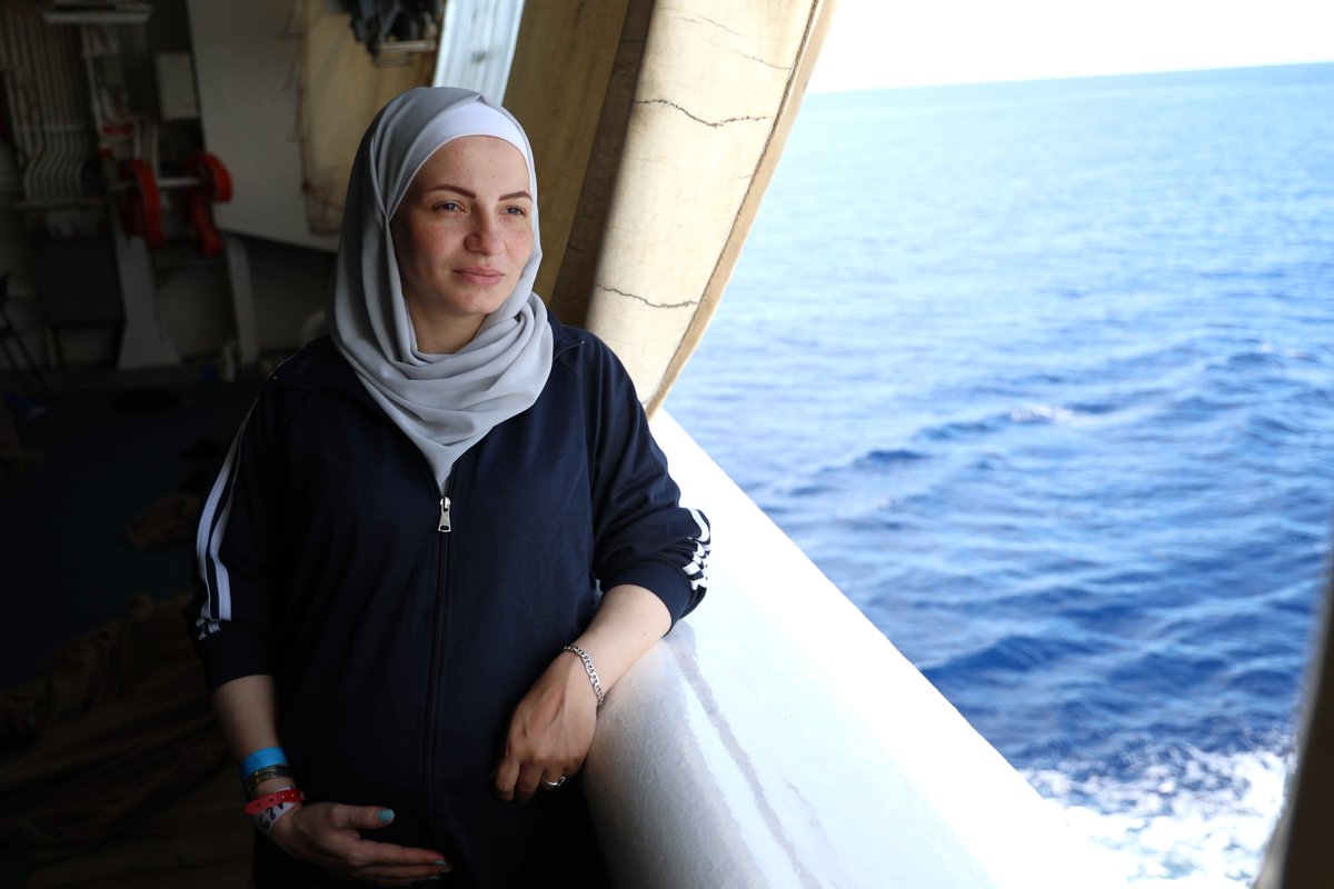 “I was terrified, I was scared of being captured again and going back to square one” said Nada, a Syrian woman who is pregnant with her third child.

“I could not do the cycle another time, to be forcefully taken to Libya. To make myself, my husband and my family strong again”