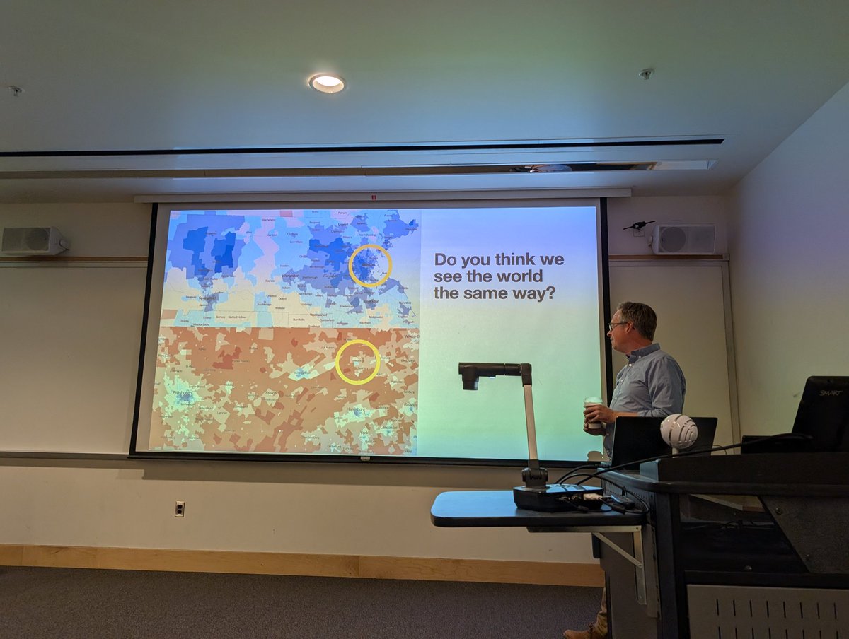 Thank you <a href="/EvanMPeck/">Evan Peck</a> for giving an amazing talk at Mines yesterday. 

I hope students will reflect today on how communication requires care and attention to what matters to the individual, and why this cannot be achieved without talking -- and listening -- to communities.