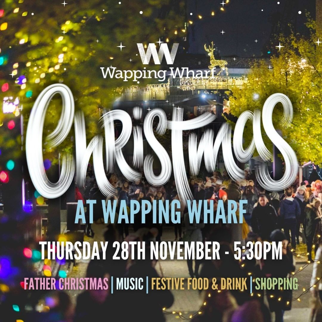 Christms is coming to Wapping Wharf! #fyp #wappingwharf