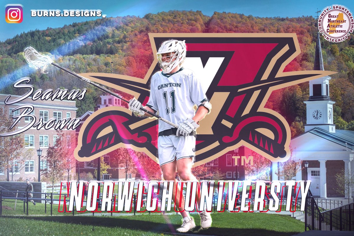 I’m honored to announce my verbal commitment to Norwich University. Extremely grateful for my friends, family, teammate and coaches who have supported me process. I would also like to thank Coach Anderson and Coach Warden for this opportunity. #rollcadets #cadlax