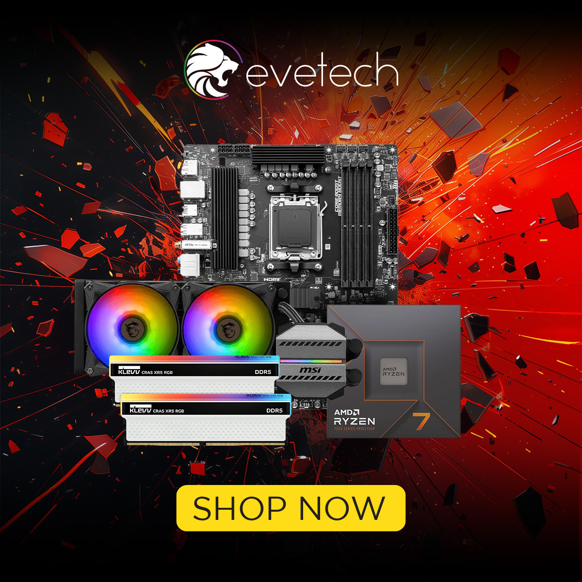 Evetech's tweet photo. 🤔Need to upgrade your PC? look no further! 😎These Upgrade kits include everything you need - CPU, motherboard and RAM - all guaranteed to work together perfectly.

💳Upgrade with confidence at Evetech : https://t.co/h73HHv25TD

#Evetech #UpgradeKit #pcupgrade #computerupgrade #performanceupgrade #evetechupgradekits #fasterpc