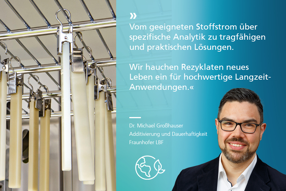 Wie beständig sind Rezyklate? Alles eine Frage der Additivierung? –  Additive sind das Mittel der Wahl um Rezyklate fit zu machen für hochwertige Anwendungen. Mehr dazu im Online-Workshop.  lbf.fraunhofer.de/de/veranstaltu… 📅 21. November, 9-11 Uhr. Gleich in den Kalender übernehmen!