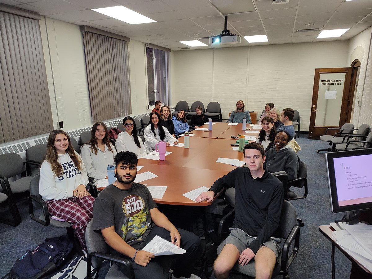McCourtneyInst's tweet photo. Under the direction @JustinCrofoot, 15 Penn State students spent Election Day conducting exit polling across Centre County. They asked about voting decisions, issues important to voters, attitudes toward democracy, and more. Results to come soon! https://t.co/eYaRvtbYMD