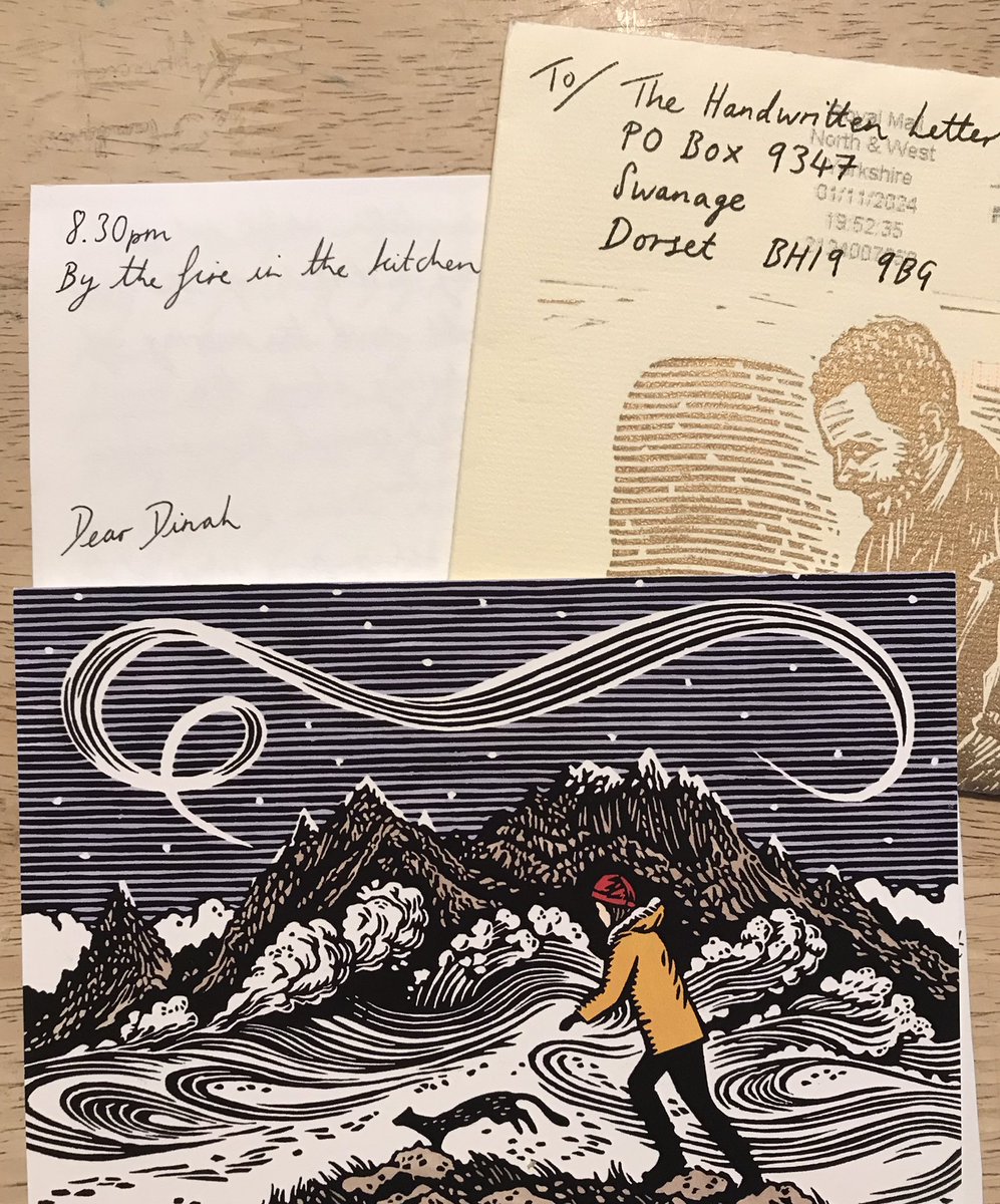 There’s a beauty about letter writing that is eternal. (And currently still an option for a little break from the general digital bombardment if anyone needed an alternative means to connect with friends and loved ones sometimes…) ✉️