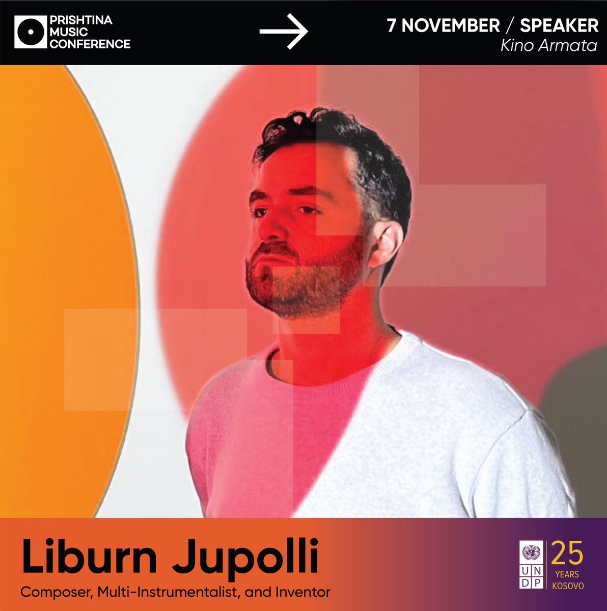 Presenting the 2nd panel of the day at #PrishtinaMusicConference 7 November 🎶

International,regional &amp; local experts to discuss ways of creating a supportive environment for the music industry &amp; explore global strategies for a vibrant, sustainable ecosystem. #CreativeIndustries