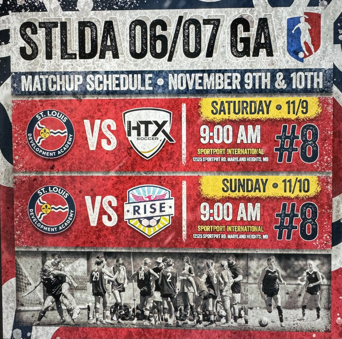 STLDA 06/07 Girls Academy (@06sporting) on Twitter photo Back on our home turf this weekend! Happy to host some opponents from Texas for 2 more <a href="/GAcademyLeague/">Girls Academy</a> games! <a href="/STLDASoccer/">StLouisDAsoccer</a> Back on our home turf this weekend! Happy to host some opponents from Texas for 2 more <a href="/GAcademyLeague/">Girls Academy</a> games! <a href="/STLDASoccer/">StLouisDAsoccer</a>