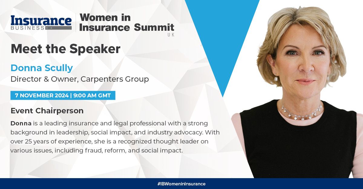 This week, our Owner/Director, Donna Scully, will be chairing the <a href="/InsuranceBizUK/">Insurance Business UK</a> Women in Insurance Summit, an event that empowers women and allies to shape the future of insurance. 
 
Ahead of the event, Donna has spoken to Mia Wallace about the importance of representing women