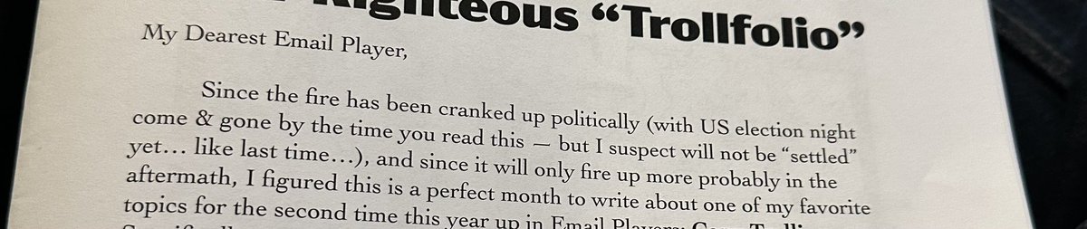 HackCatholic's tweet image. Shockingly @BenSettle_ was wrong in the first line of his email players newsletter.