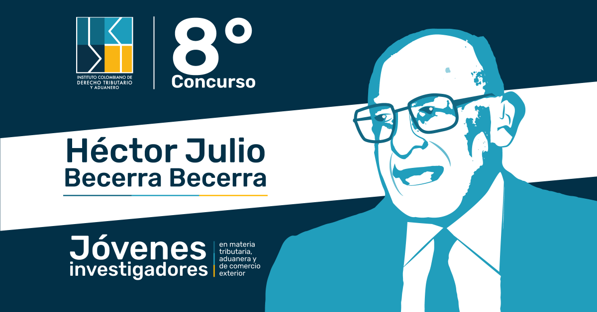 😍El ICDT invita a #estudiantes de pregrado y posgrado🏃 a participar en la 8ª edición del Concurso Héctor Julio Becerra Becerra de Jóvenes Investigadores en materia #tributaria, #aduanera y de #comercioexterior🤩.

🧐Más información aquí: drive.google.com/file/d/1WhdqNf…