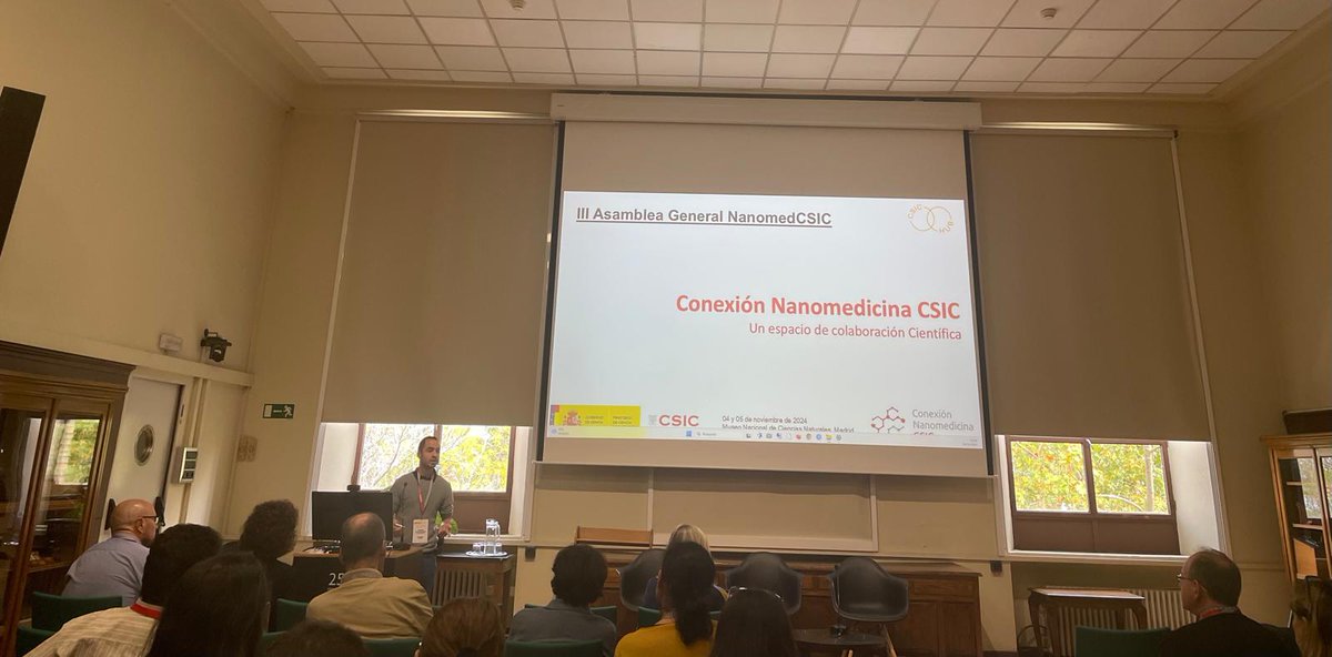 Ana Espinosa (@anaespmr) on Twitter photo ✨Esta semana <a href="/Nanomed_CSIC/">NanomedCSIC</a> ha celebrado su II Asamblea Anual en el <a href="/mncn_csic/">Museo Nacional de Ciencias Naturales</a>🧬🔬 Un espacio para impulsar la innovación en nanomedicina, compartir avances y fortalecer colaboraciones para el futuro de la ciencia en salud #Nanomedicina #Conexiones ✨Esta semana <a href="/Nanomed_CSIC/">NanomedCSIC</a> ha celebrado su II Asamblea Anual en el <a href="/mncn_csic/">Museo Nacional de Ciencias Naturales</a>🧬🔬 Un espacio para impulsar la innovación en nanomedicina, compartir avances y fortalecer colaboraciones para el futuro de la ciencia en salud #Nanomedicina #Conexiones