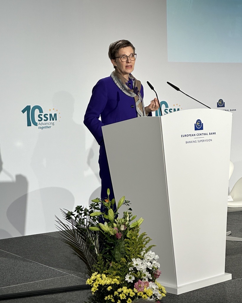 European banking supervision is testimony to successful institution building in Europe, says Supervisory Board Chair Claudia Buch.

Despite a successful 10 years, we should not wait for the next crisis to move integration forward and complete banking union europa.eu/!3Wkpx3