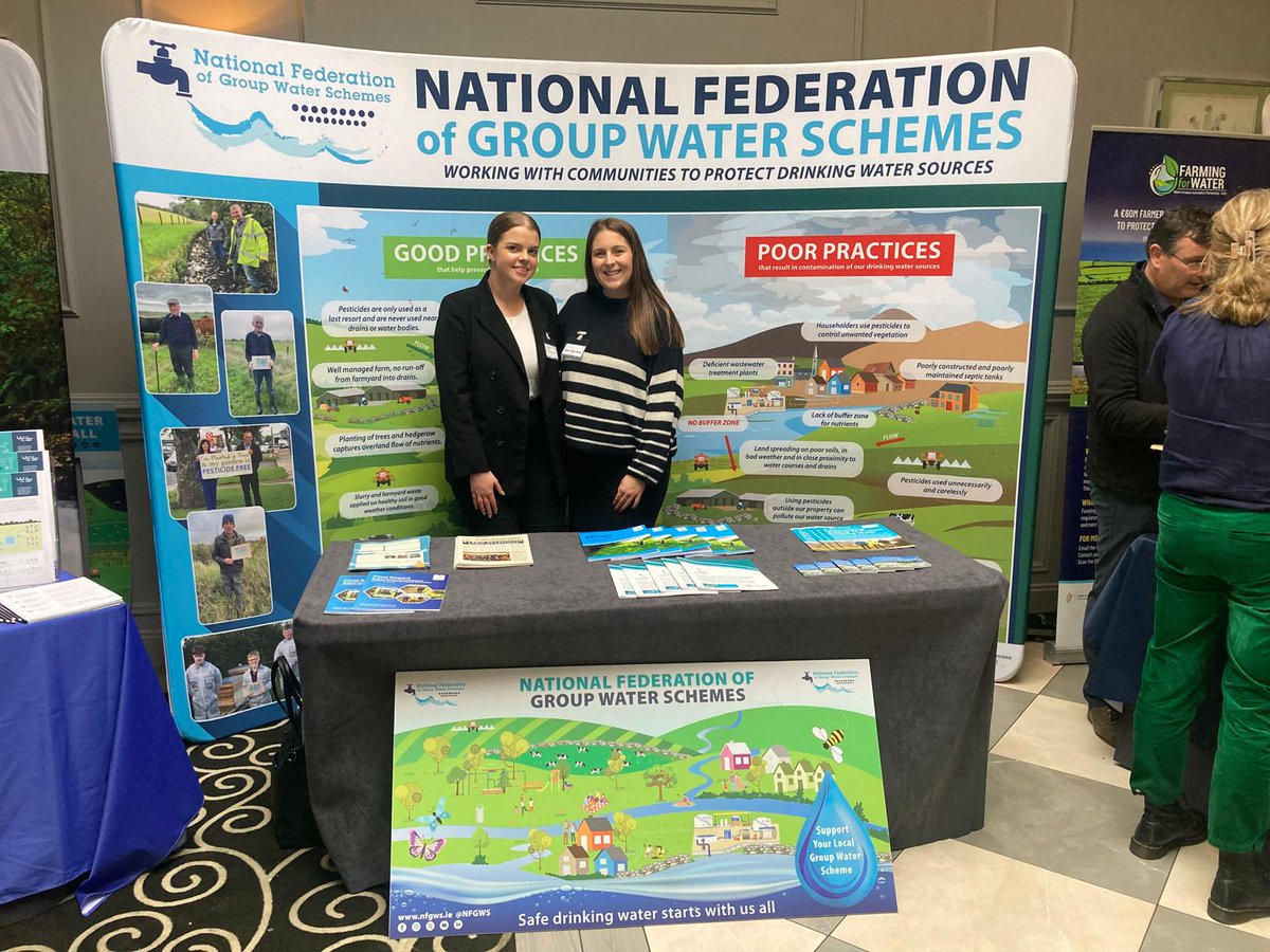 nfgws's tweet photo. We’re here at the WFD Regional Committees’ National Plenary, and its great to meet up with friends, experts, stakeholders &amp; community members to discuss and shape the future of water management🤝🌿💡
#WaterActionPlan2024 #DrinkingWater #SourceProtection #CommunityEngagement #WFD https://t.co/Un2kk0nQpi