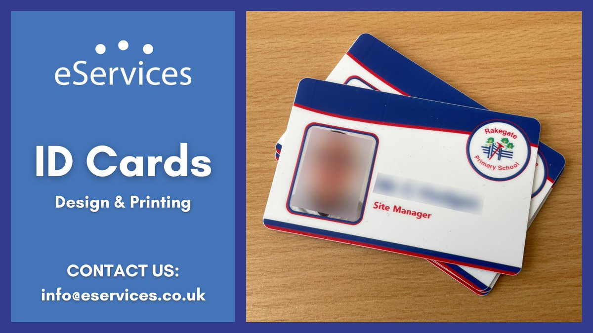 eServices_wton's tweet photo. Do you want high-quality #IDCards for your school? We offer:

⭐️ Custom, Bespoke Designs
⭐️ In-House Printing
⭐️ #Paxton &amp; #MiFare Support
⭐️ Printing ANY Quantities (Even Just 1 or 2 Cards)

You can see some ID Cards we recently designed and printed for @RakegatePrimary below! https://t.co/f5u7jSglyx
