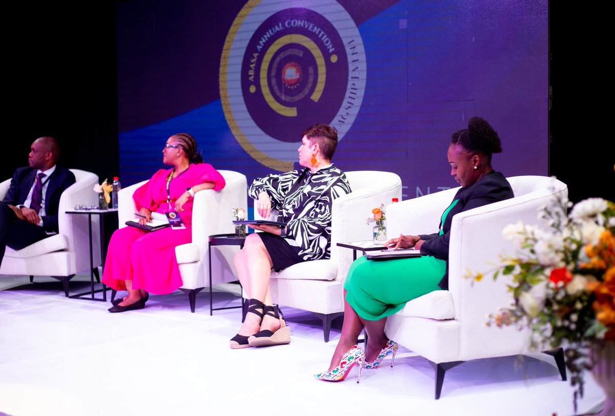 ABASA_National's tweet photo. Panel 3: Attracting Talent to the Accounting Sector in South Africa: Public and Private Sector Perspectives on Strengthening the Pipeline for Future Professionals
Watch the full proceedings on https://t.co/N0qqe9MZOY
#ABASA39
#LeadingForLegacy
#AccountingForDemocracy https://t.co/tK9U5zux2R