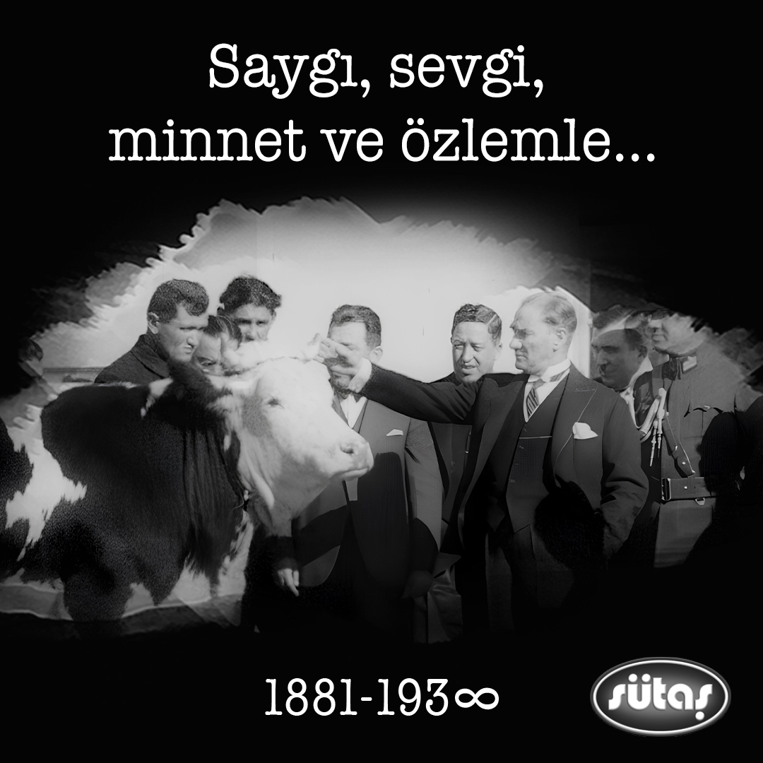 Fikirlerin ve hedeflerin yolumuzu aydınlatmaya devam ediyor. Aramızdan ayrılışının 86. yılında Atatürk’ümüzü, saygı, sevgi, minnet ve özlemle anıyoruz.