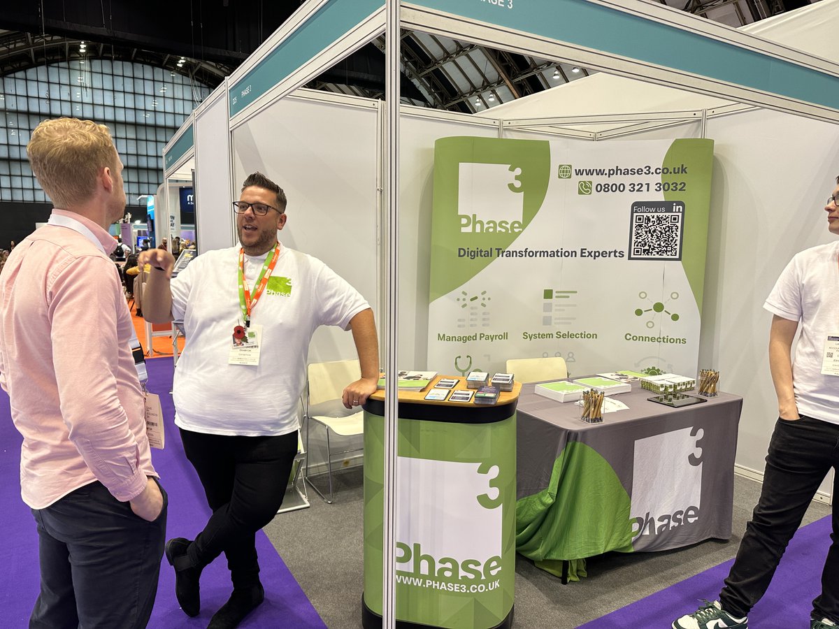 Make sure you meet the Phase 3 team on stand D25 if you’re looking to get more from your HR technology! 

With experts in all major HR platforms, Phase 3 can help you make sure your system and processes are optimised, compliant, and efficient. 

#CIPDACE2024 #HR