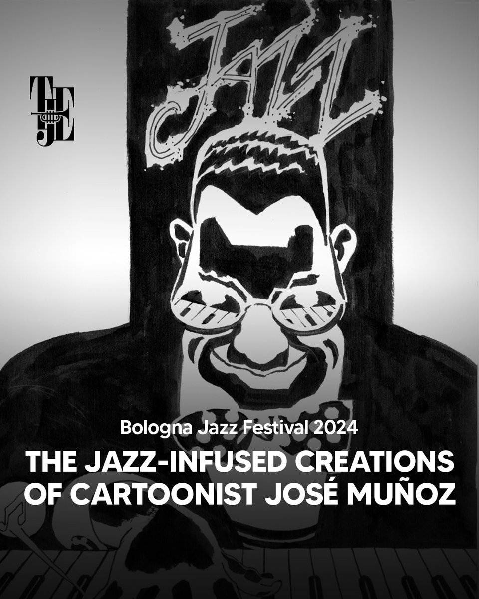 thejazzestate's tweet photo. Argentine artist José Muñoz has created a special line of illustrations and posters for the Bologna Jazz Festival.

A thread 🧵 https://t.co/0PbIypA2yF