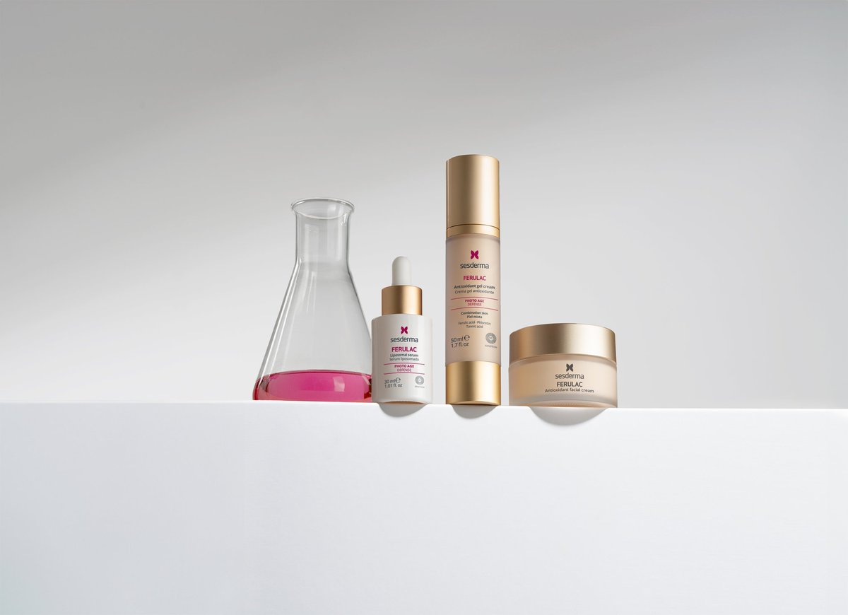 Sesderma lanza FERULAC, un sistema antioxidante avanzado para la piel.

La fórmula de FERULAC está basada en una combinación única de activos: ácido ferúlico, floretina, vitaminas C y E, a la que sumamos otros potentes activos antienvejecimiento.