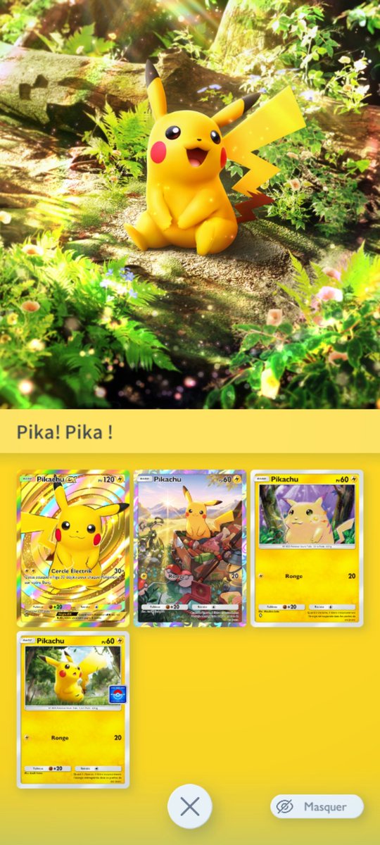 LeProfe65079655's tweet photo. @PokemonTCGP_FR Me manque la ex; la 2** et la immersive https://t.co/qgpy7isUni