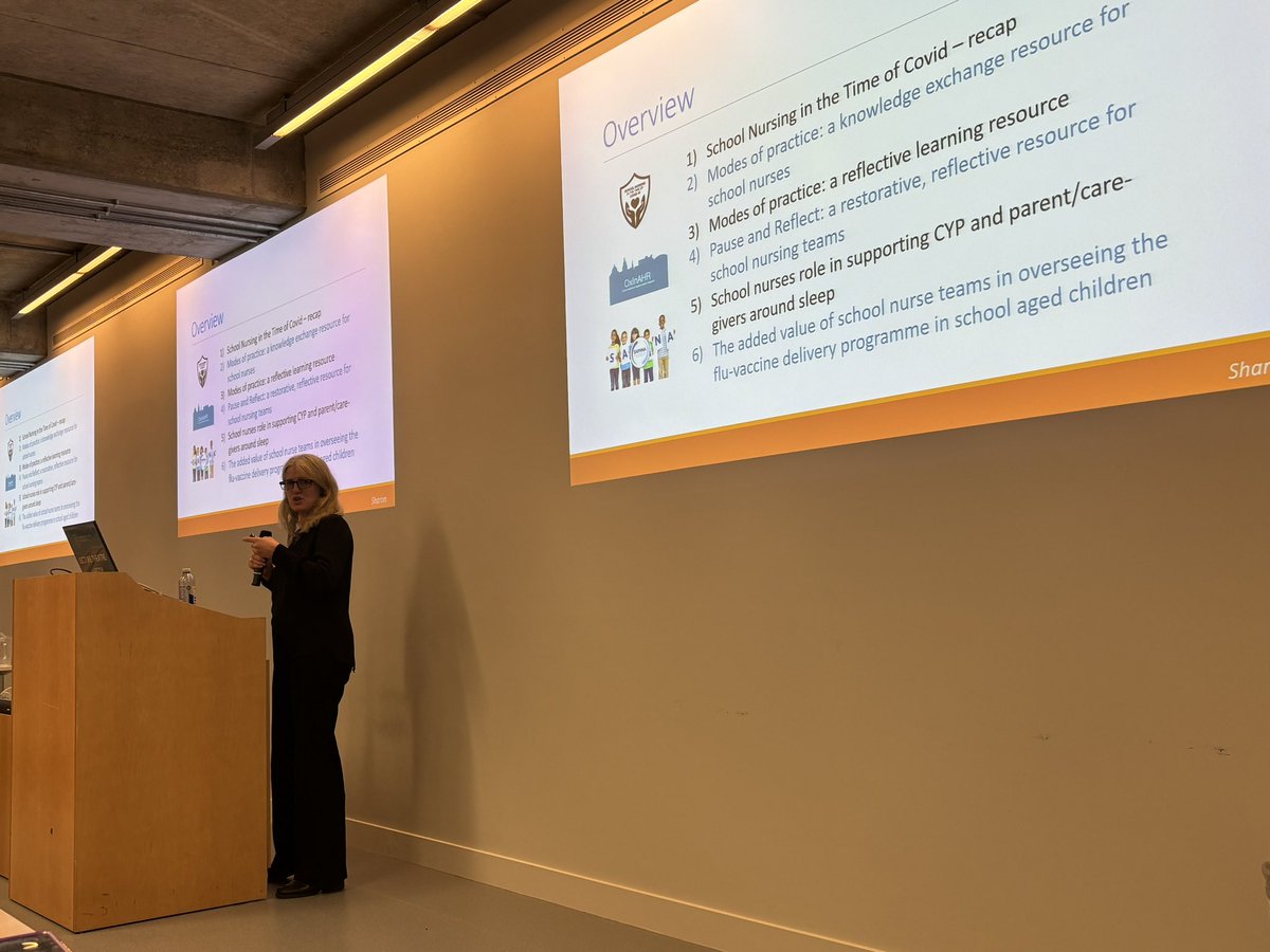 Dr Georgia Cook (@georgiac_sleep) on Twitter photo Wonderful <a href="/sarahbekaert/">Dr Sarah Bekaert RN Child</a> presenting the portfolio of school nursing research undertaken at @OBUresearchFHLS <a href="/OxInAHR/">OxInAHR</a>. Delighted to have been a part of this valuable research #schoolnursing #research #SAPHNA24 Wonderful <a href="/sarahbekaert/">Dr Sarah Bekaert RN Child</a> presenting the portfolio of school nursing research undertaken at @OBUresearchFHLS <a href="/OxInAHR/">OxInAHR</a>. Delighted to have been a part of this valuable research #schoolnursing #research #SAPHNA24
