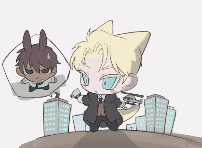 巨大ジェーニャちゃんのらくがき 