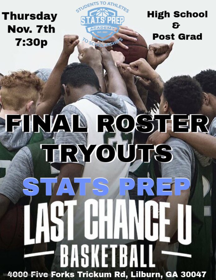 S.T.A.T.S PREP-STUDENTS 2 ATHLETES TO SCHOLARSHIPS tweet media
