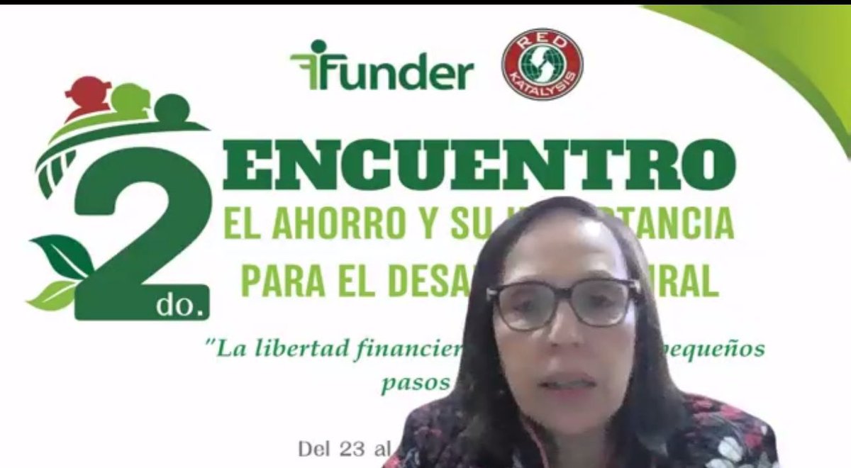 FunderHonduras's tweet image. Más de 500 personas participaron en el 2do. Encuentro: El ahorro y  su importancia para el desarrollo rural de Honduras, organizado por FUNDER y Red Katalysis, celebrado el 23 al 25 de octubre en el marco del Día del Ahorro. 
#ahorro #funder #redkatalysis #familias
