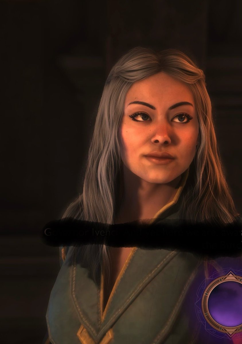 akashi_empress's tweet photo. 70 hours later, the game is beat, time for #rookreveal 

Meet Elena Ingellvar, human, rogue, mourn watcher, Emmrich lover~

Time to do it again with a Mage Crow~ https://t.co/saA2iwZuqN