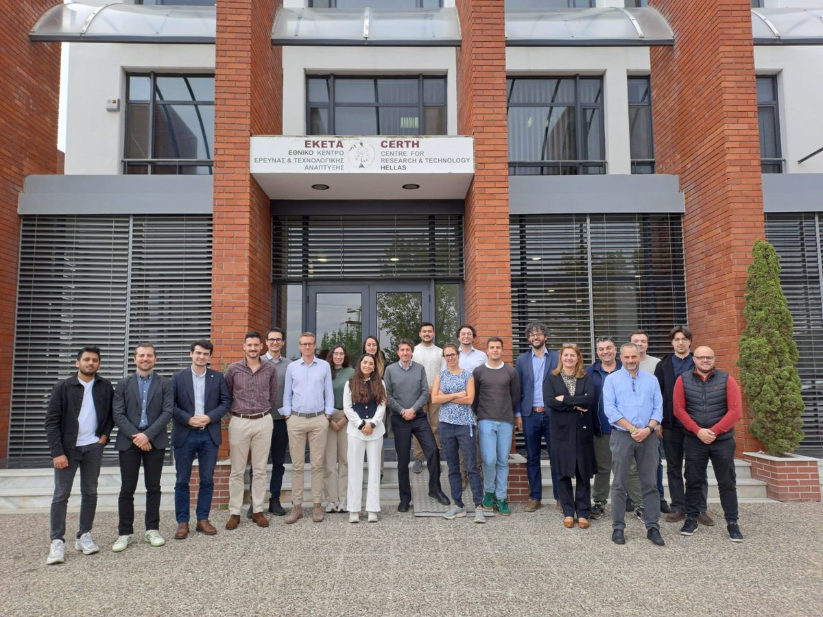 sco2optes's tweet photo. On November 4-5, the second GA of the  SCO2OP-TES project took place in Thessaloniki, Greece, hosted by our partner CERTH.

The whole consortium had also the possibility to tour CERTH's laboratories and witness firsthand the research capabilities they bring to the project. https://t.co/E69HZG6HH8