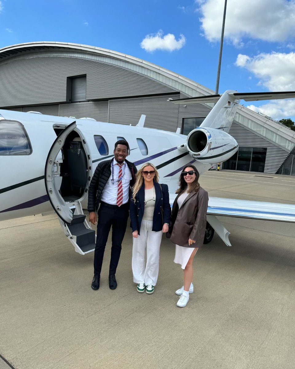 ACS_AIRCHARTER's tweet photo. With short-haul capabilities, the Citation CJ1+ can fly non-stop routes such as Munich to Amsterdam, or Manchester to Paris. Abi and Jess from #ACSLON had the opportunity to learn more about this very light jet whilst flying from London to Basel - https://t.co/u5ZYVKntng #travel https://t.co/ib6FVEDdAu