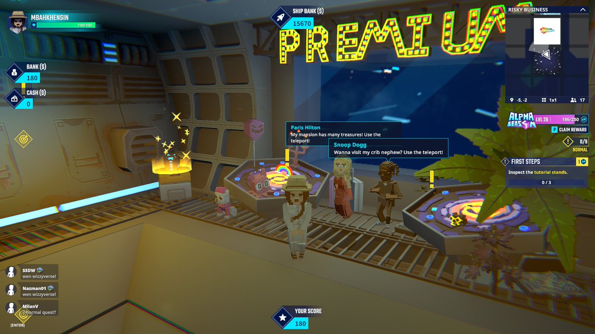MbahKhensin's tweet photo. Taking care of Risky Business 💼 in @TheSandboxGame. Found some snacks at the Vending Machines. Time to level up my entrepreneurial skills! 📈 https://t.co/rmZ4OvhQIT #TheSandbox #AlphaSeason4 #AS4SocialChallenge https://t.co/cK9OgyXog4