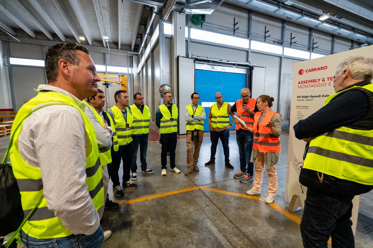 TweetCarraro's tweet image. Le prenotazioni per @OpenFactoryIT a Driveservice sono ufficialmente aperte! Unisciti a noi per scoprire lo stabilimento di Poggiofiorito (Chieti), cuore dell'Hub Logistico Carraro. eventbrite.it/e/biglietti-op…