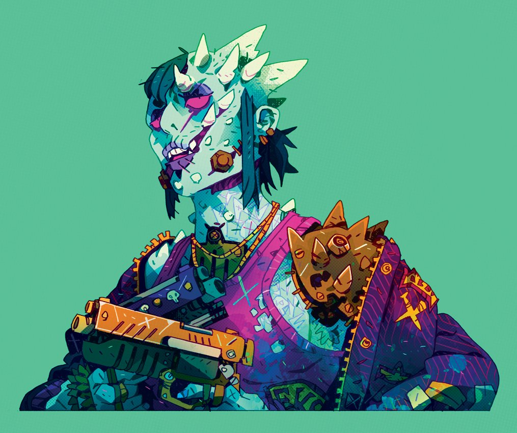 Here's a little arboreal crusty cyberpunk for your Wednesday..