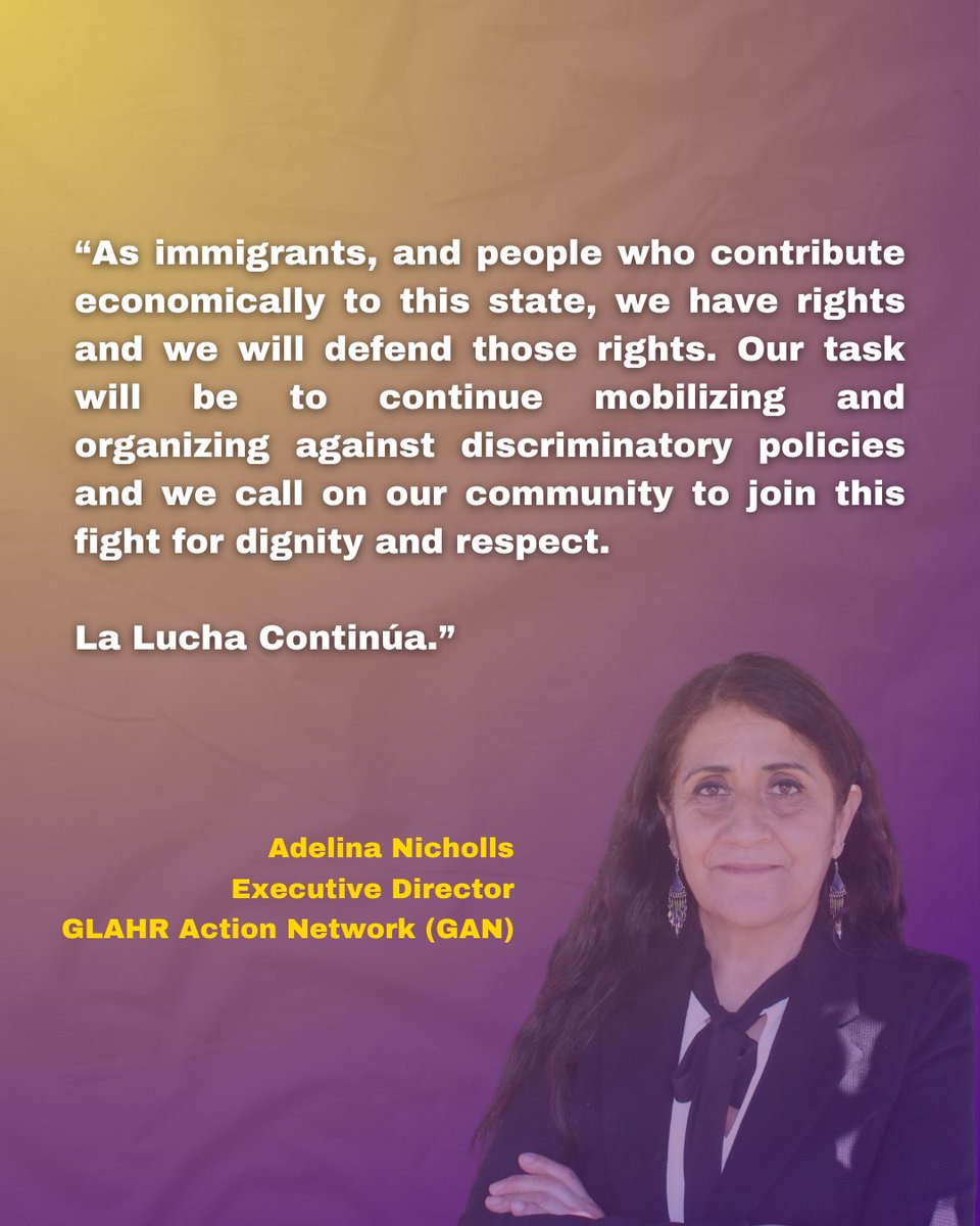 Following the results of the 2024 presidential election, GAN reminds Latino immigrants community that we’re committed to defending human and civil rights. Remaining steadfast in its mission to advocate for nuestra gente. We’ve lived under Trump and will keep pushing forward.