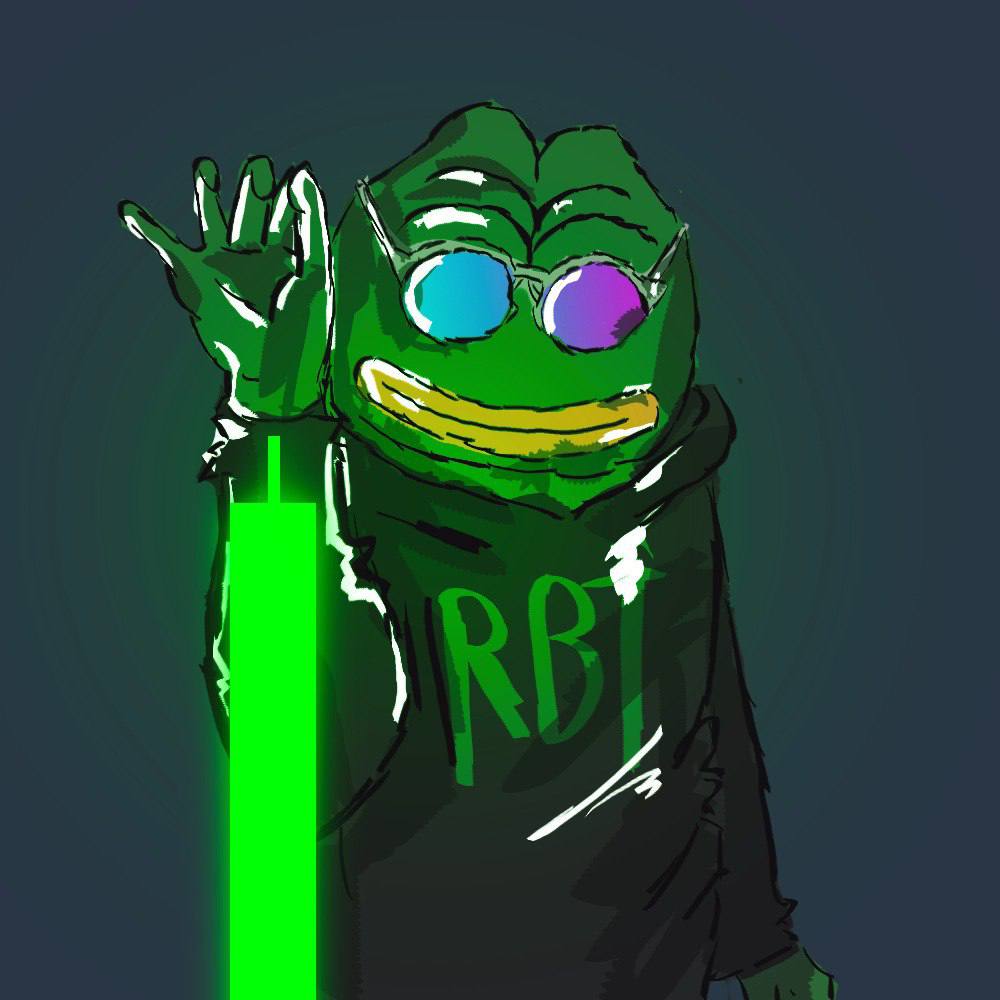 RibbitOnSolana's tweet image. The future's frog-green.