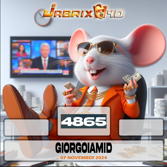 jabrix4d's tweet photo. Hasil Pengeluaran GIORGIAMID
Hari KAMIS, 07 NOVEMBER 2024
Result 1 : 4865.     SHIO : TIKUS
Result 2 : .  
Result 3 : .
Selamat Kepada Pemenang https://t.co/C5Iy1cidIM