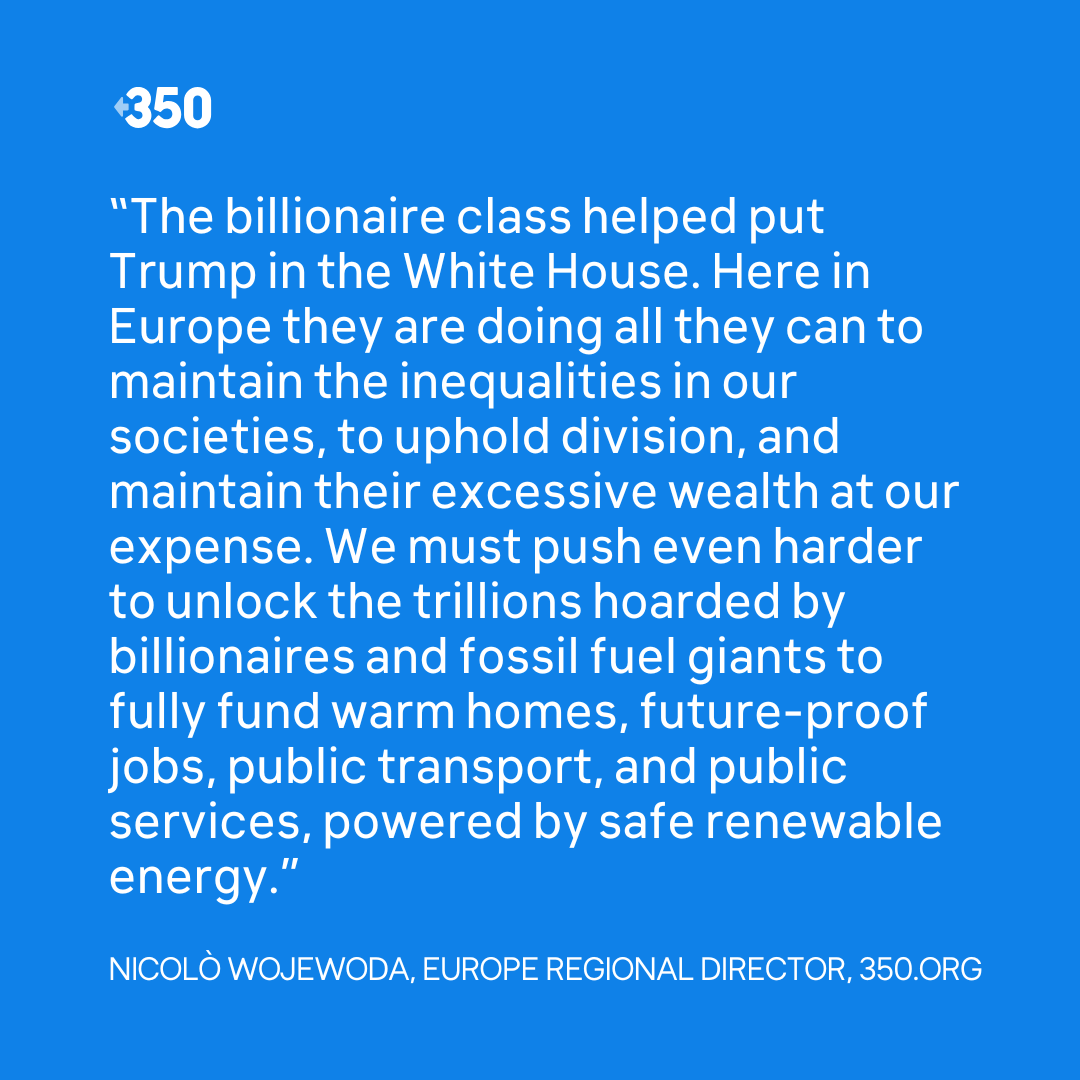 We draw strength from the determination &amp; power of the climate movement 💚

We will continue our fight for a safe future and work together to tackle the rise of the far right, in Europe and across the world. 

Our response to the US election: 350.org/press-release/…