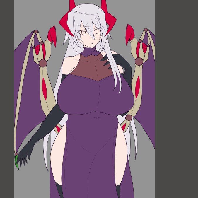 久しぶりに魔王モードを描くなどしている 