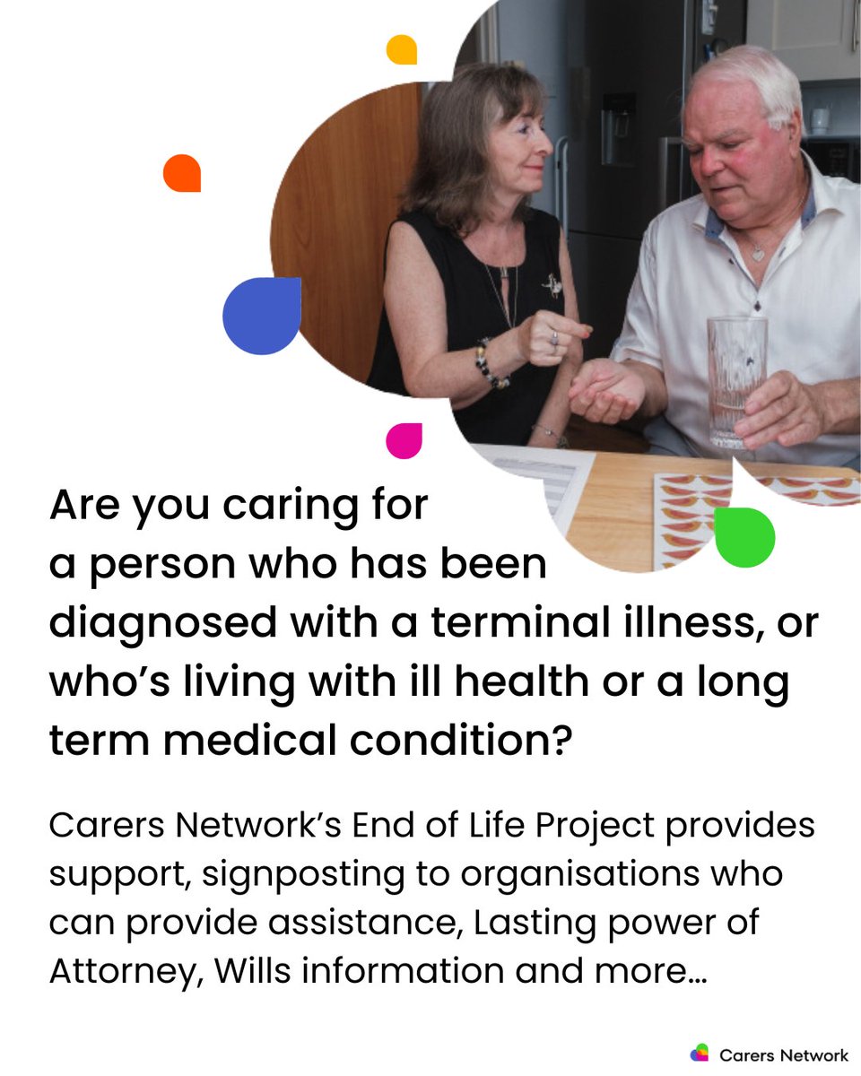 Caring for someone nearing the end of life? We're here to offer guidance and support. 

From coordinating care and financial matters to fulfilling final wishes. 

Contact us on 020 8960 3033 to connect with Dolores, our End of Life Carers Project Manager.