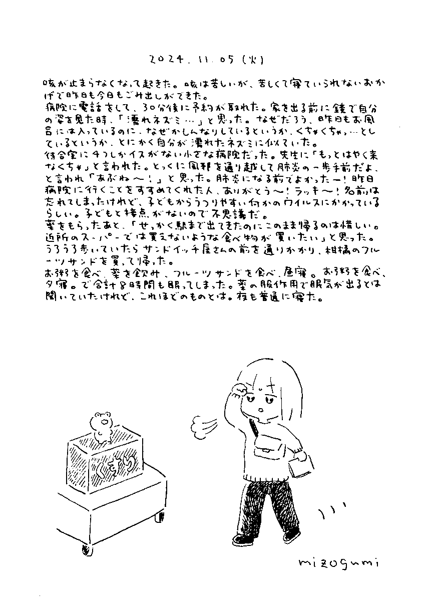 11月5日の絵日記 