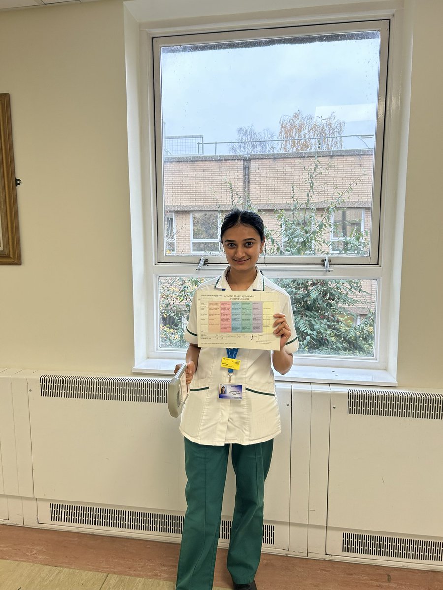 Alison_Russell1's tweet photo. This #OTWeek and #RehabNovember we celebrate one of our amazing Critical Care Occupational Therapists Neha. She’s been in post less than 6 months and the difference it’s made to our ICU patients is amazing 🤩 @uhltherapy @UHLCritCareOT @Leic_hospital https://t.co/RSzZABVCgz