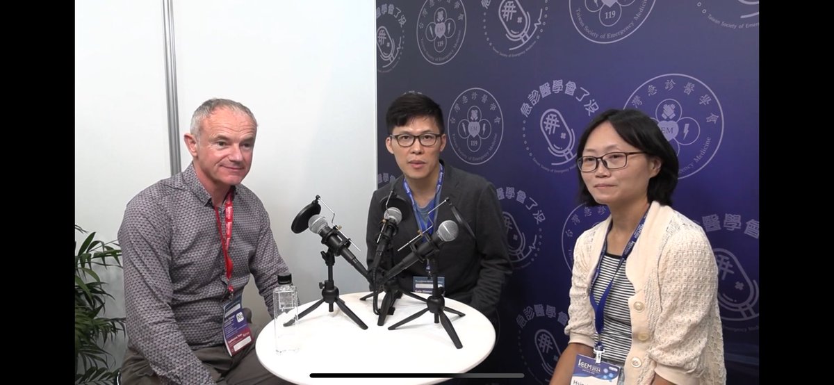 Ching-Hsing Lee (@chinghsing_lee) on Twitter photo The #ICEM2024 podcast x <a href="/cliffreid/">Cliff Reid</a> <a href="/19941119tsem/">Taiwan Society of Emergency Medicine</a> <a href="/ICEM2025/">International Conference on Emergency Medicine</a>
youtu.be/6SnMruNpJUw?si… The #ICEM2024 podcast x <a href="/cliffreid/">Cliff Reid</a> <a href="/19941119tsem/">Taiwan Society of Emergency Medicine</a> <a href="/ICEM2025/">International Conference on Emergency Medicine</a>
youtu.be/6SnMruNpJUw?si…